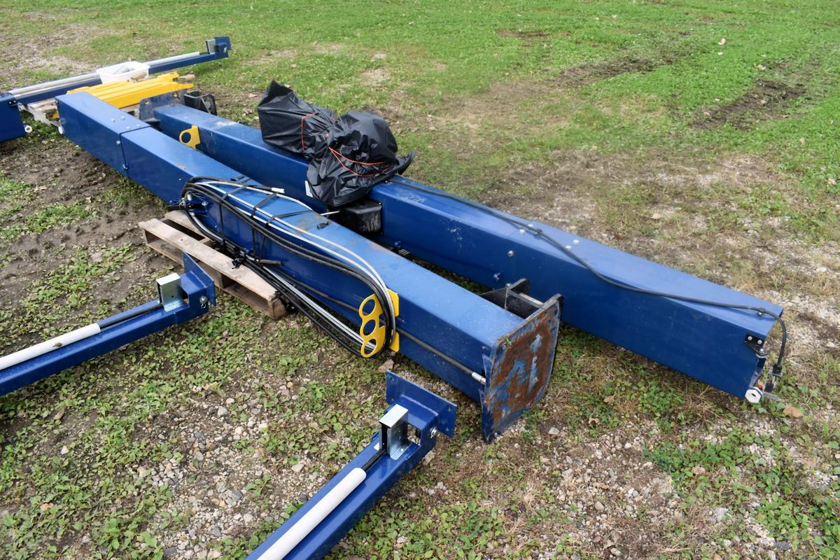 Challenger Model E10 10,000 Pound 2 Post 4 Leg Lift, Single Phase, 230 Volt, SN:160500000142749, Has