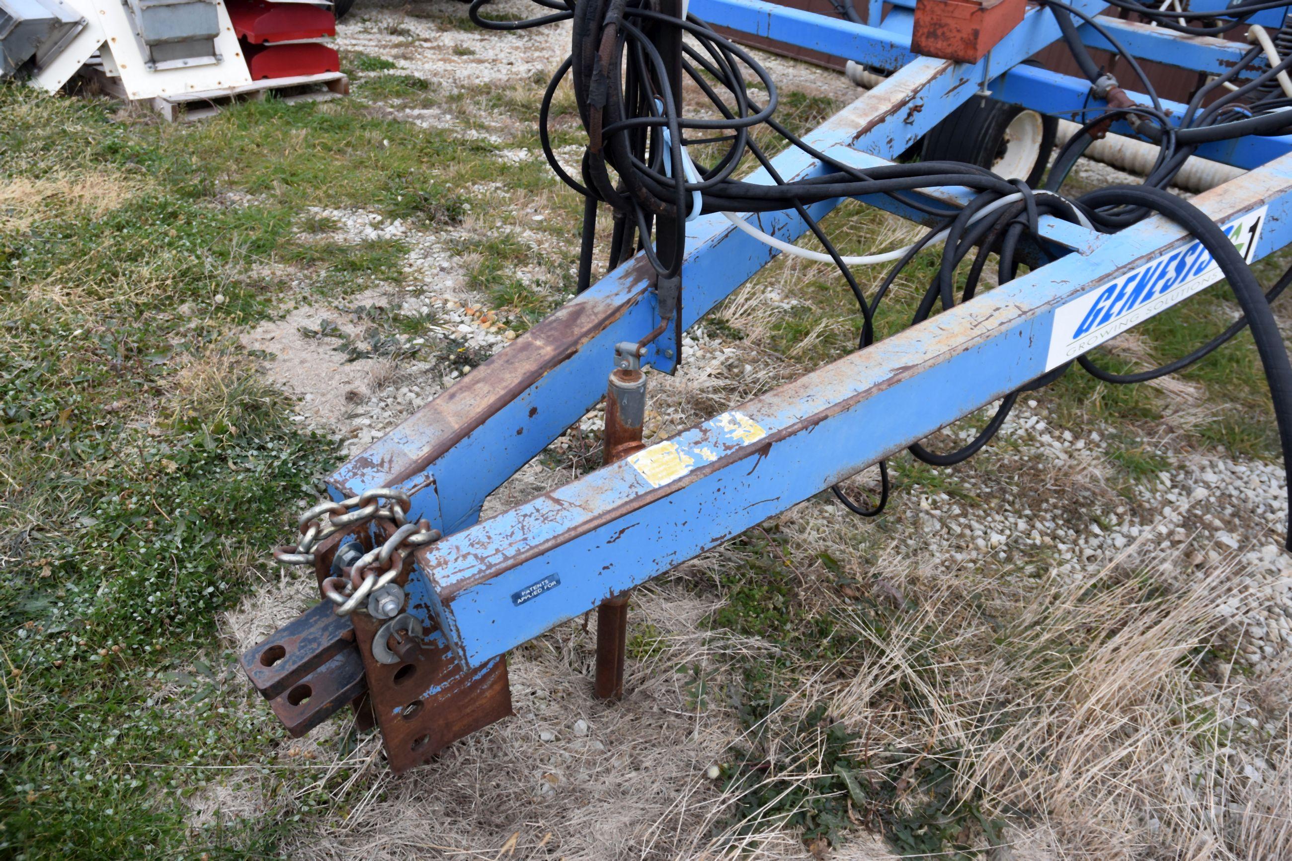 DMI Nutri-Placr 4200 Anhydrous Tool Bar, 42', 17 Knife, Broken/Welded Frame, For Parts Only