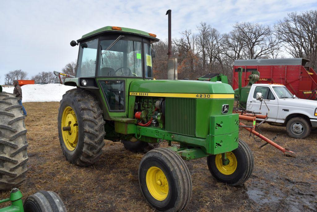1973 John Deere 4230 2WD Tractor, 18.4x38 Tires A
