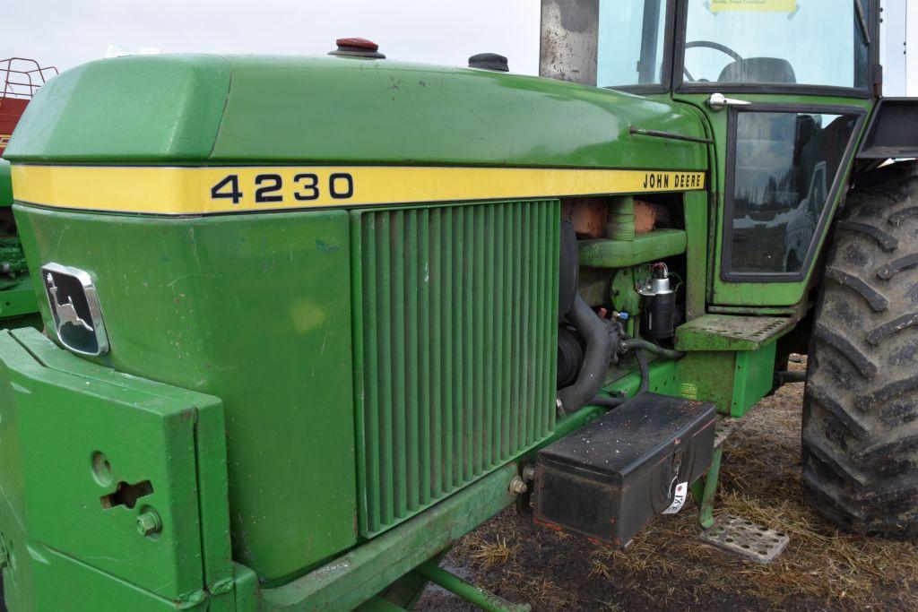 1973 John Deere 4230 2WD Tractor, 18.4x38 Tires A