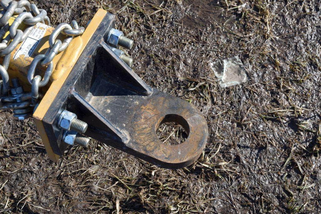 Keller Pull Type 60' Rotary Hoe On Hydraulic Cart