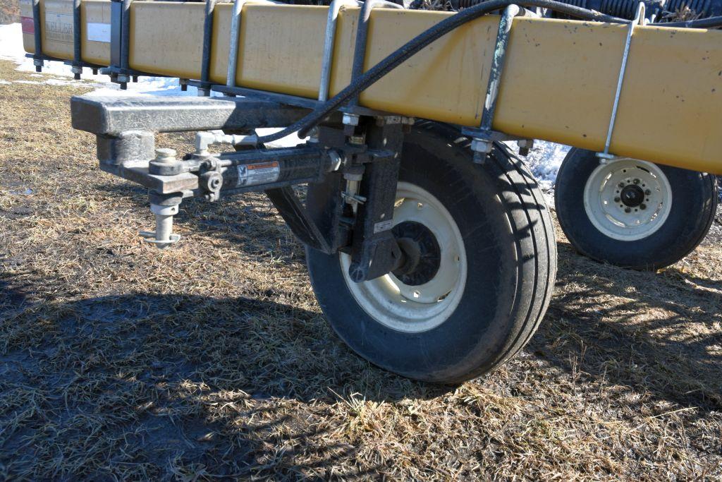 Keller Pull Type 60' Rotary Hoe On Hydraulic Cart