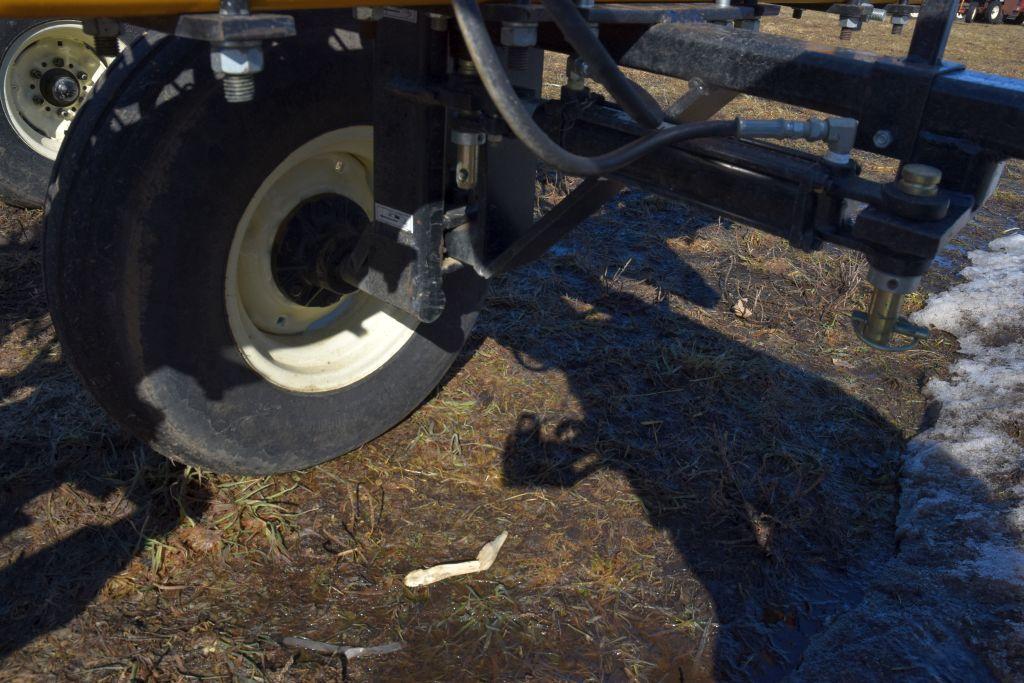 Keller Pull Type 60' Rotary Hoe On Hydraulic Cart