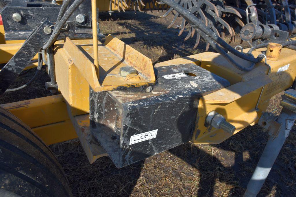 Keller Pull Type 60' Rotary Hoe On Hydraulic Cart