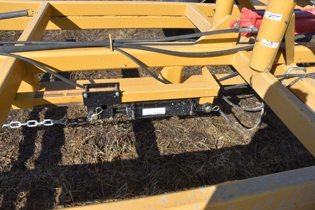 Keller Pull Type 60' Rotary Hoe On Hydraulic Cart