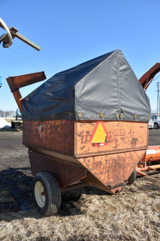 Helder Auger Wagon, Single Axle, 75 Bushel, 540PT