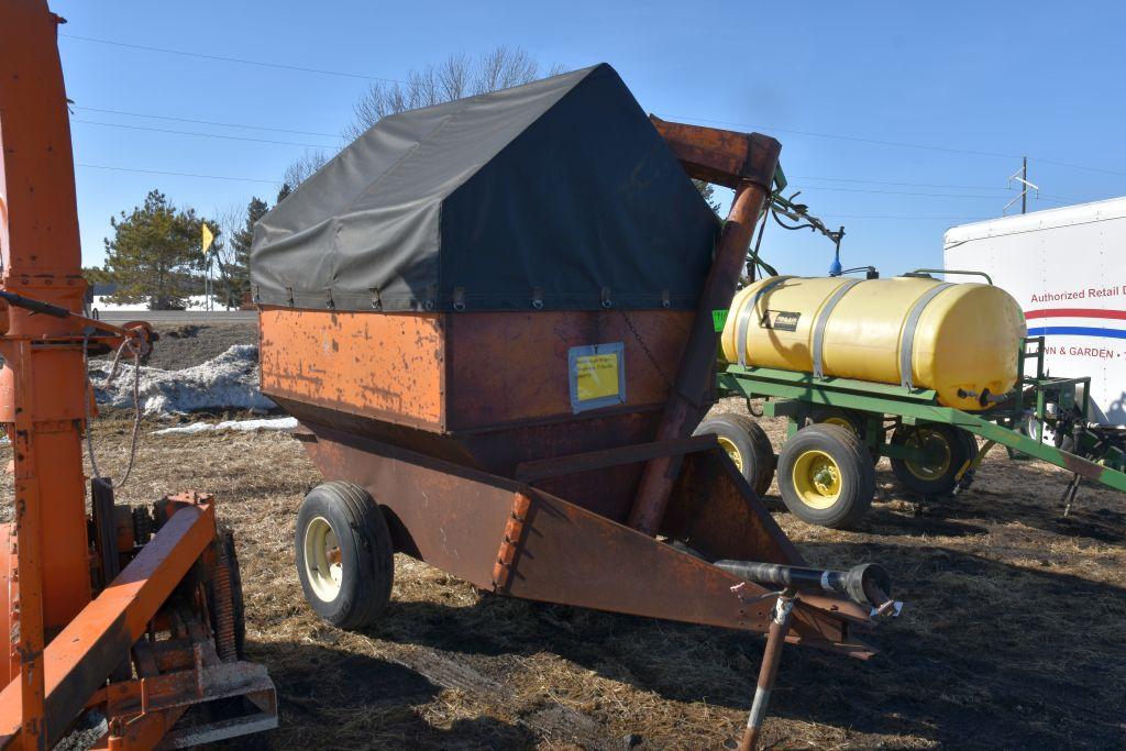 Helder Auger Wagon, Single Axle, 75 Bushel, 540PT