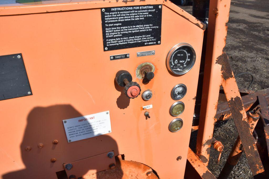 Asplundh Wood Chipper, Single Axle, 2218 Hours,