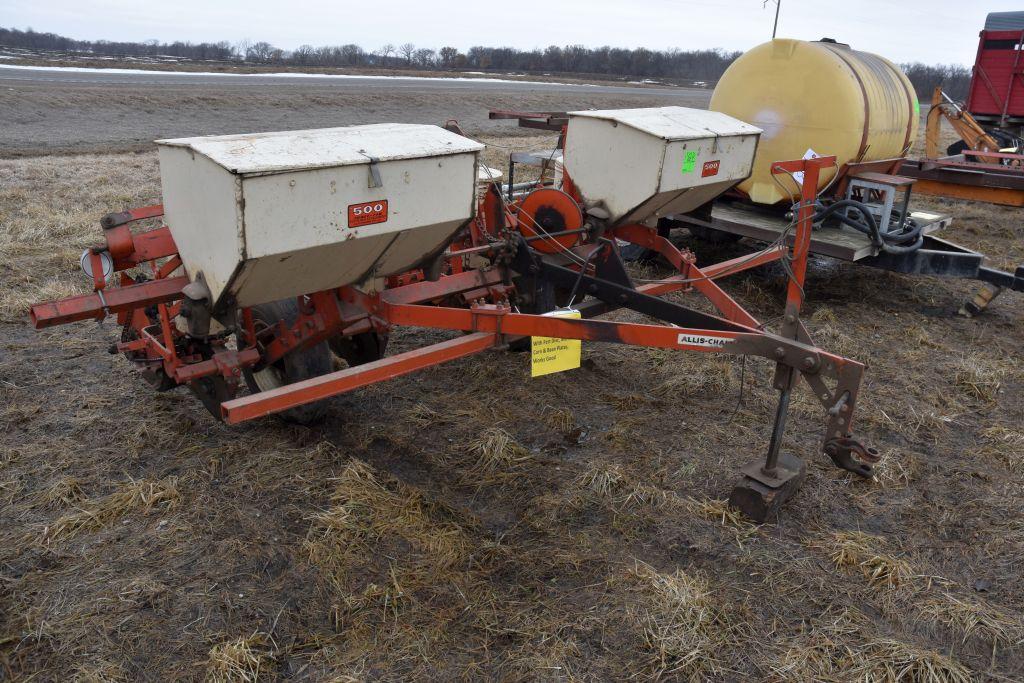 Allis Chalmers 4 Row 30" Planter, Dry Fertilizer