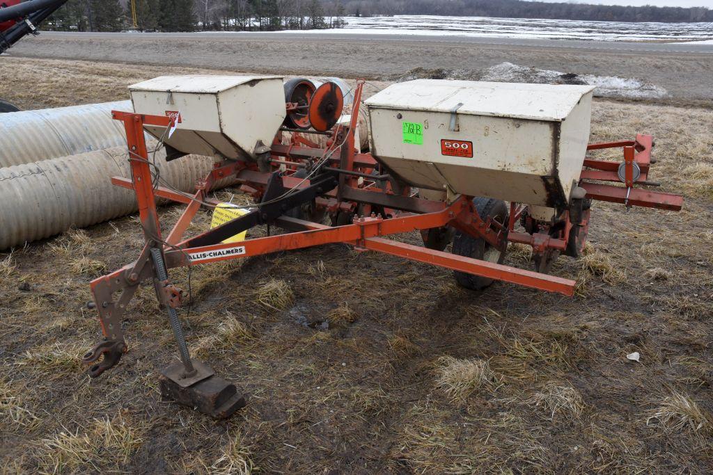 Allis Chalmers 4 Row 30" Planter, Dry Fertilizer