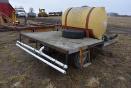 Chloride Applicator On Single Axle Trailer, 500 G