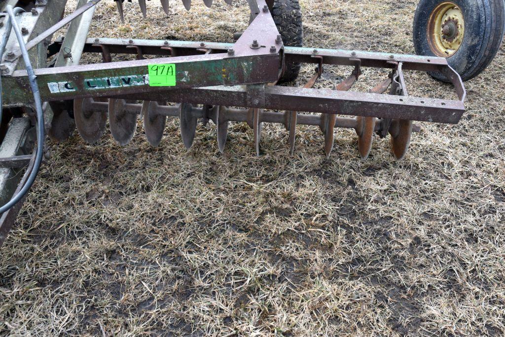 Oliver 242 Tandem Disc, 14.5', Hyd. Lift With Cyl
