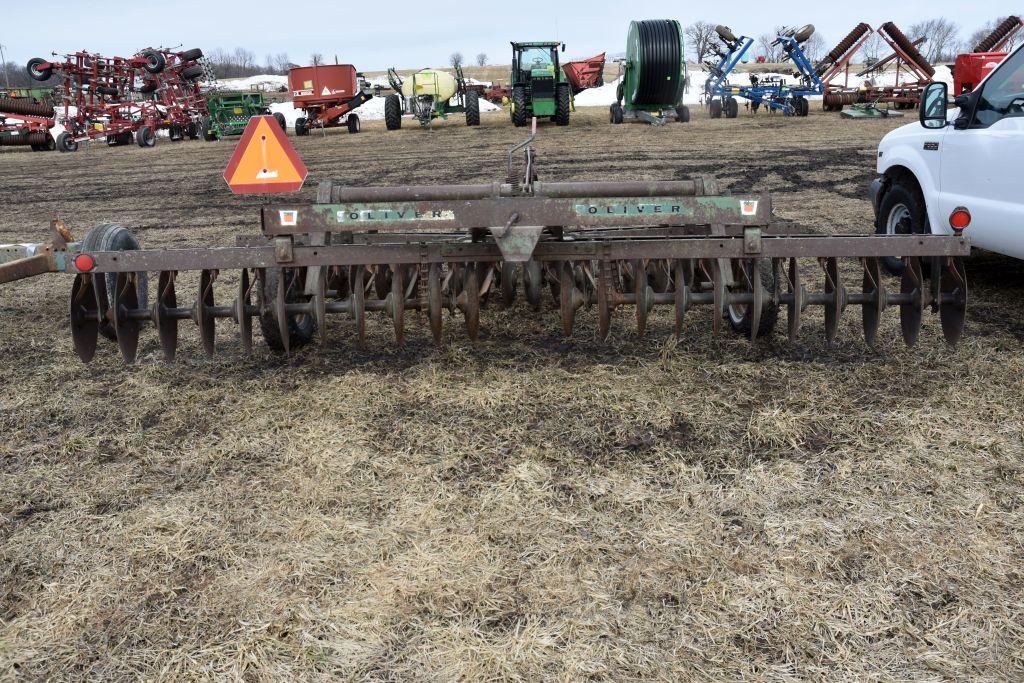 Oliver 242 Tandem Disc, 14.5', Hyd. Lift With Cyl