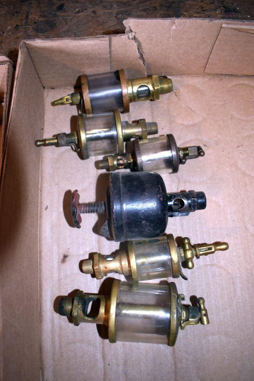 (6) Assorted Gas Engine Oilers