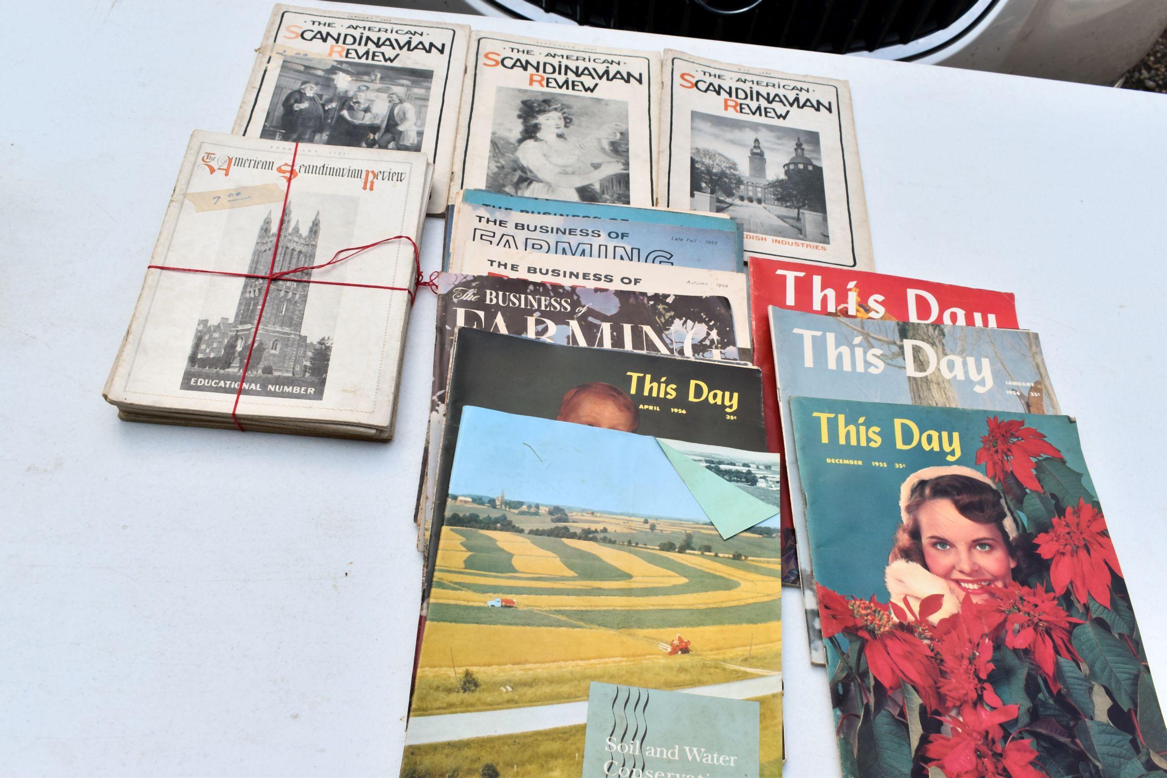 The American Scandinavian Review Books, This Week Magazines, The Business Of Farming Magazine