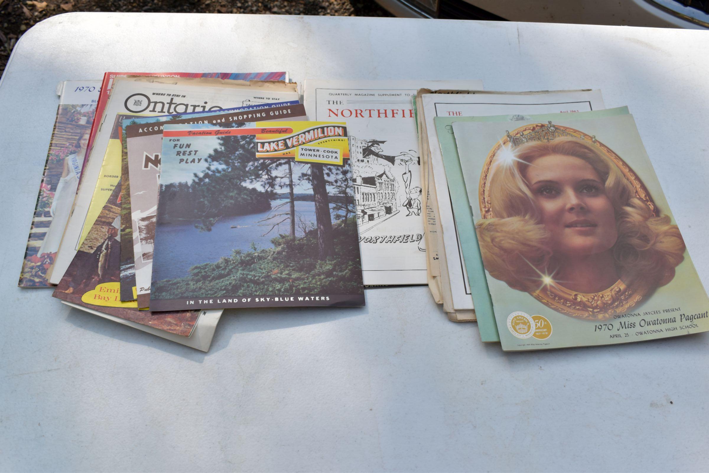 Assortment of Minnesota Magazines covering local cities