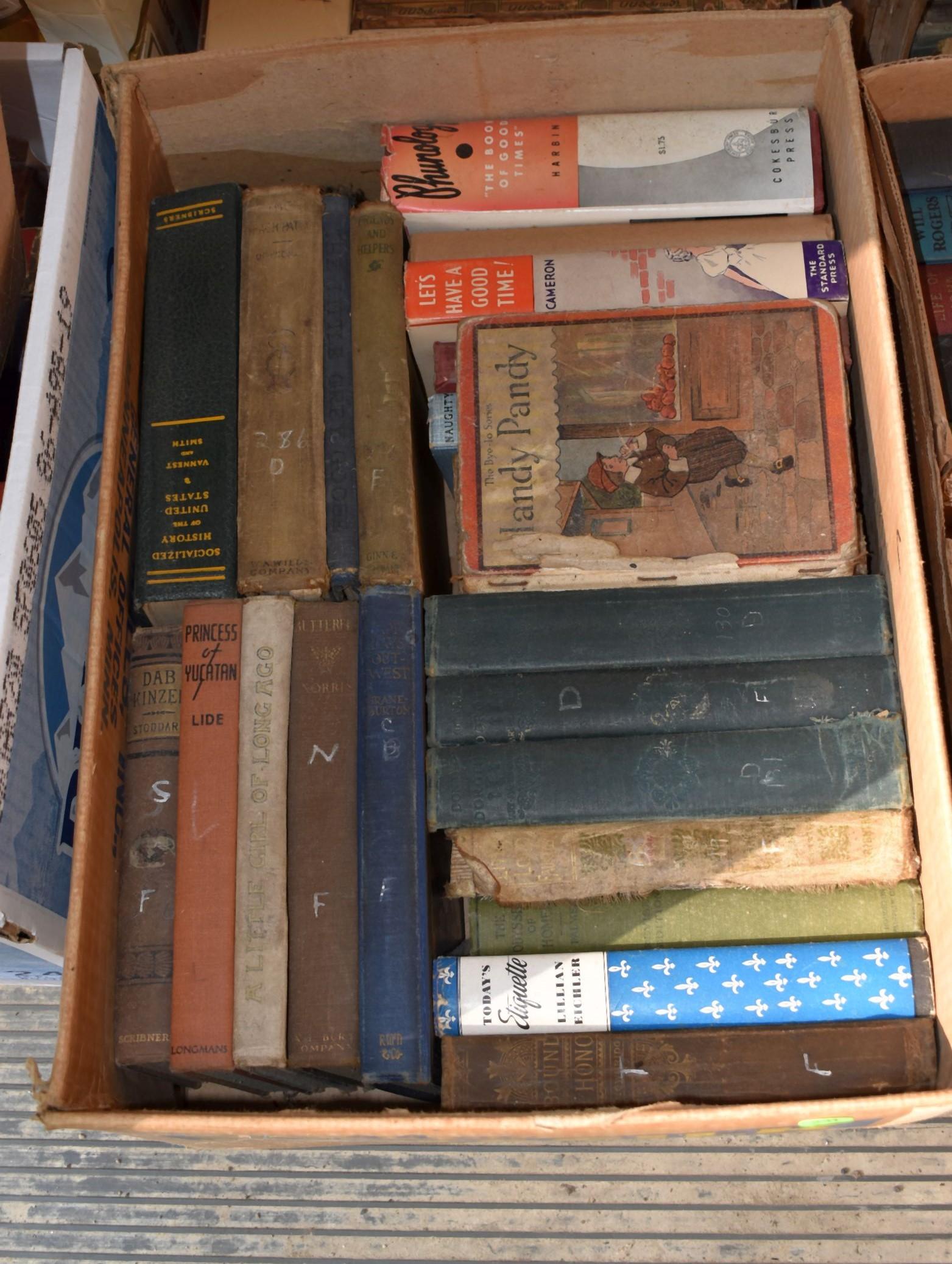 Assortment of Older Hardcover Books