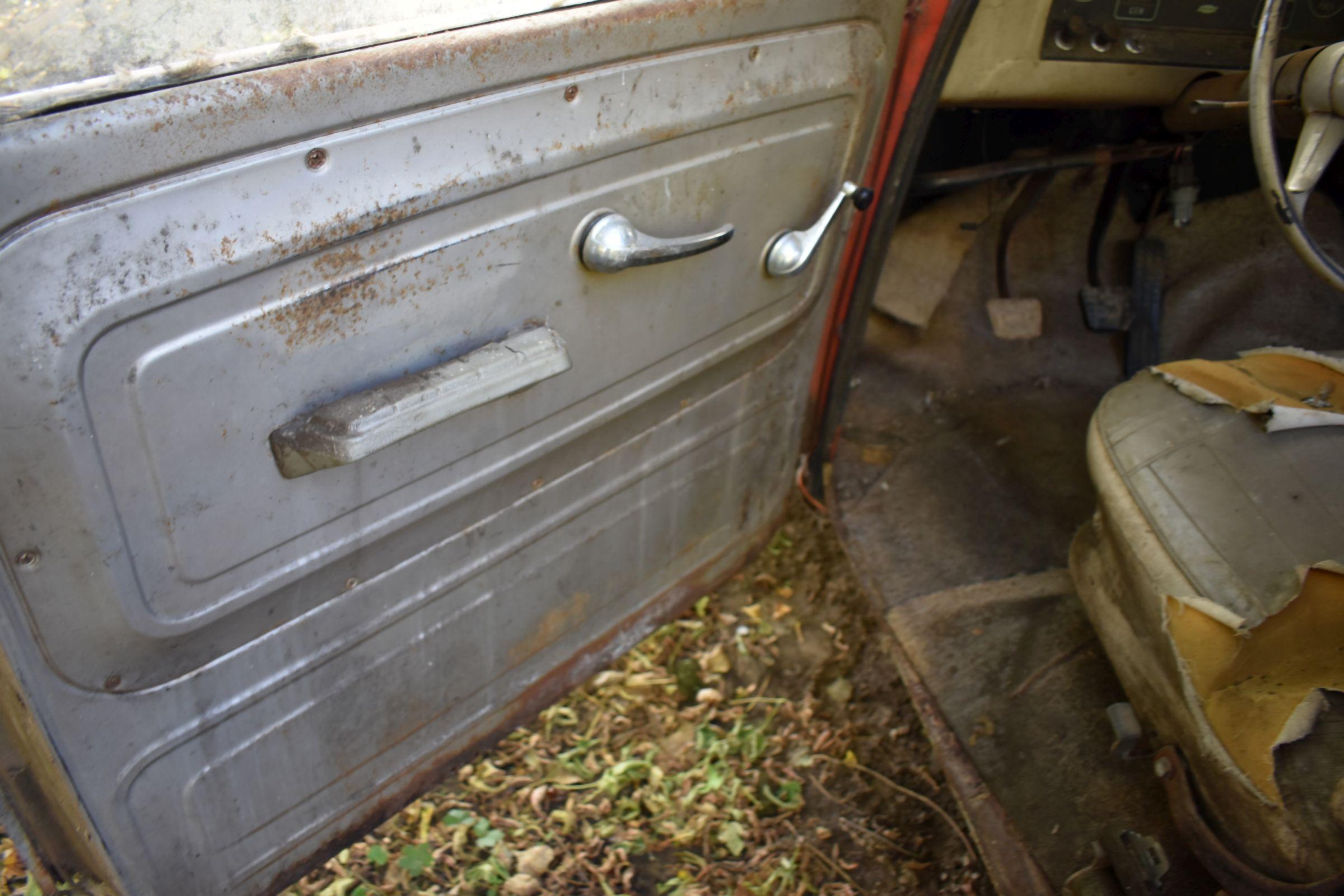1965  Chevy 10, 1/2 Ton PickUp, Reg Cab, Long Box, 3 Speed On Column, InLine 6 Cylinder, Parts/Proje