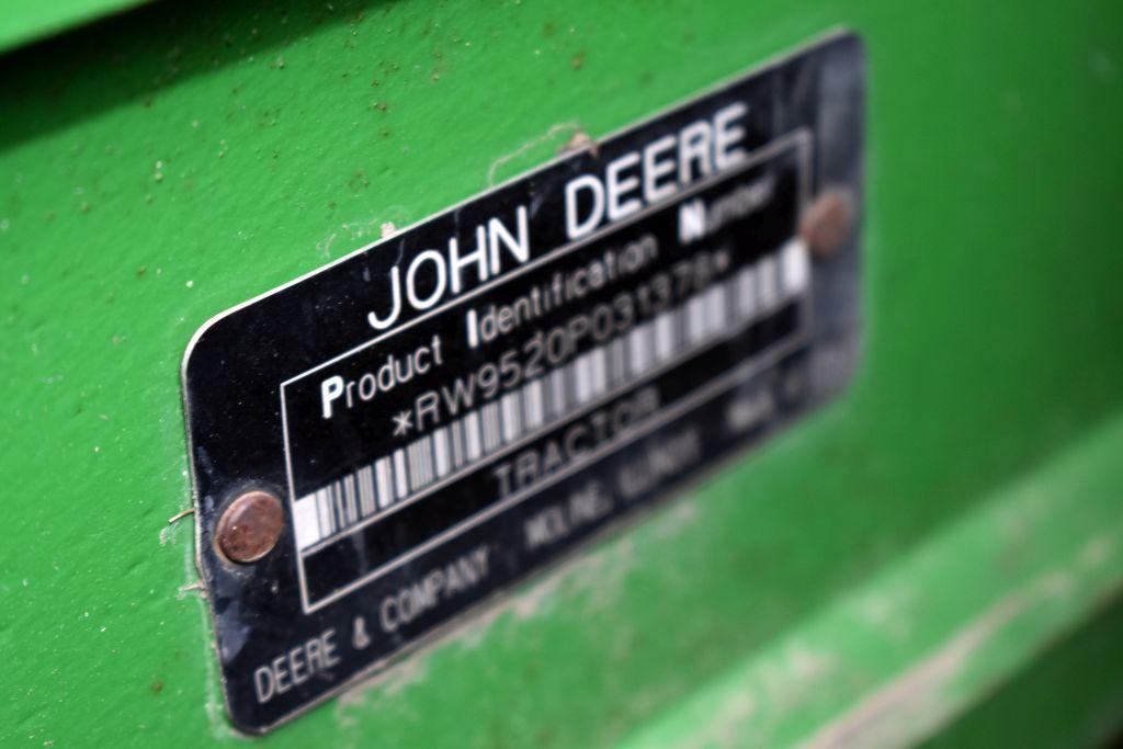 2005 John Deere 9520 4WD Tractor, Power  Shift, 4 Hydraulics, 710/70R42 Duals, 4324  Hours, 450hp.,