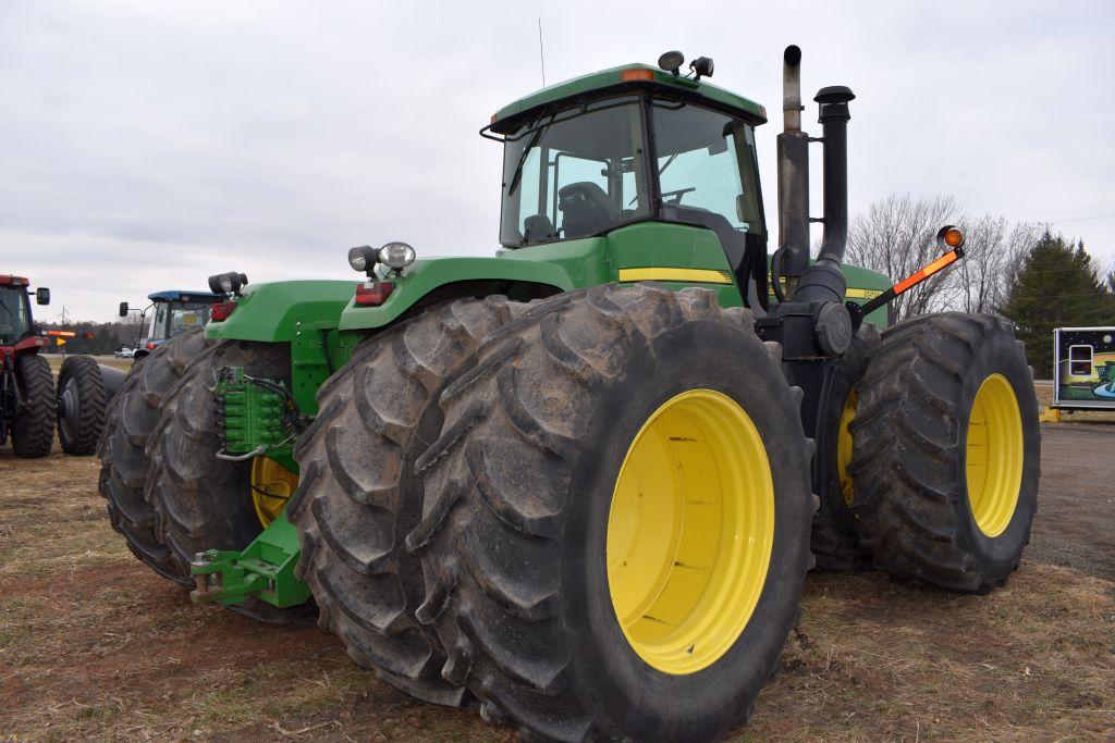 2005 John Deere 9520 4WD Tractor, Power  Shift, 4 Hydraulics, 710/70R42 Duals, 4324  Hours, 450hp.,