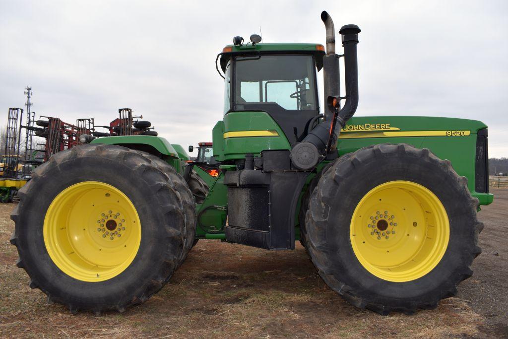 2005 John Deere 9520 4WD Tractor, Power  Shift, 4 Hydraulics, 710/70R42 Duals, 4324  Hours, 450hp.,