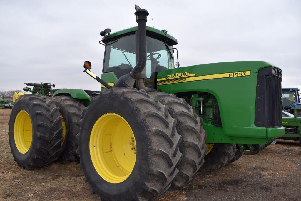 2005 John Deere 9520 4WD Tractor, Power  Shift, 4 Hydraulics, 710/70R42 Duals, 4324  Hours, 450hp.,