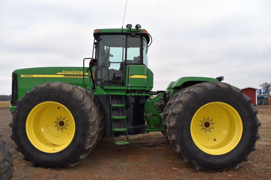 2005 John Deere 9520 4WD Tractor, Power  Shift, 4 Hydraulics, 710/70R42 Duals, 4324  Hours, 450hp.,