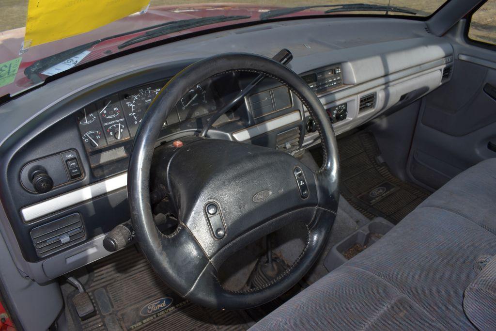 1995 Ford F250 XLT Pickup, 4x4, Reg Cab, 5.8L  V8 Engine, Auto, Long Box, 111,XXX Miles  Showing, Ru