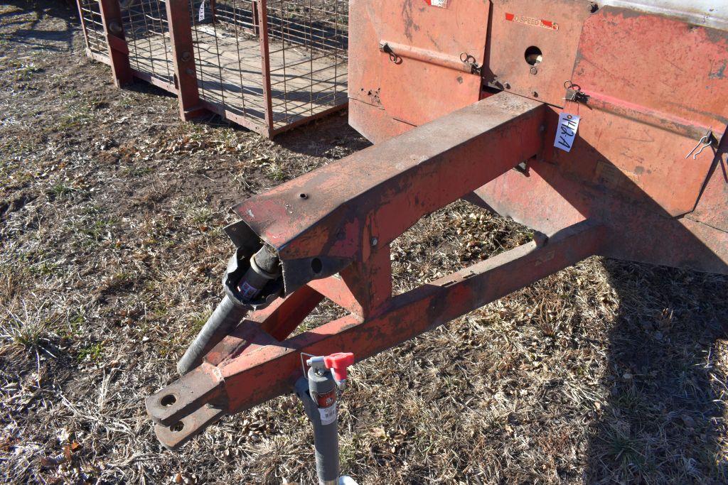 H&S 270 Manure Spreader Single Axle, Single  Beater, 540 PTO