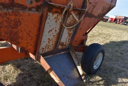 Bradford 225 Bushel Gravity Box, With Huskee  10 Ton Running Gear
