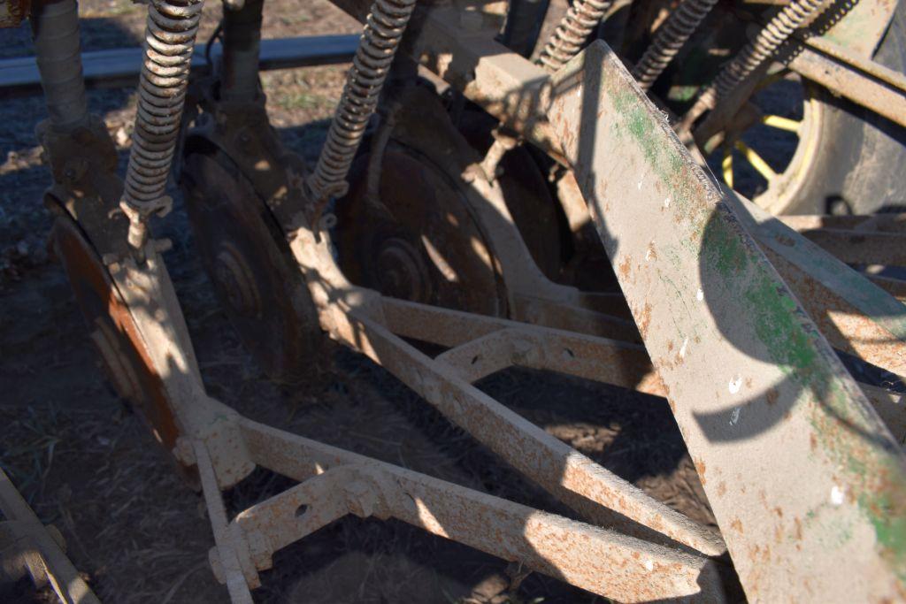 John Deere 10' Grain Drill With Grass Seeder,  7" Spacings