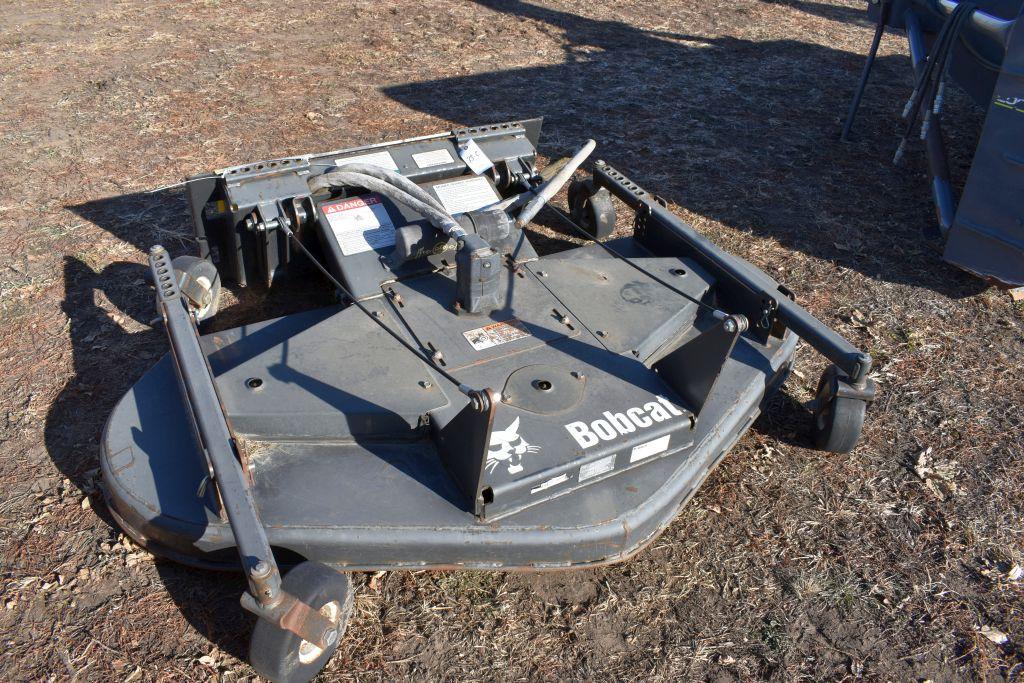 Bobcat 72" Finishing Mower, Universal Skid  Loader Plate, SN: 230401076