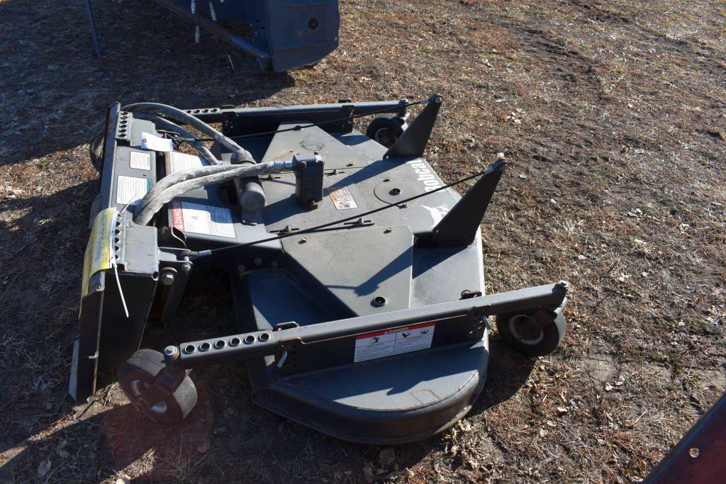 Bobcat 72" Finishing Mower, Universal Skid  Loader Plate, SN: 230401076