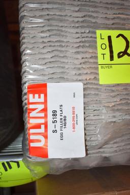 140=Uline S5189 egg filler flats unopened, located building 5