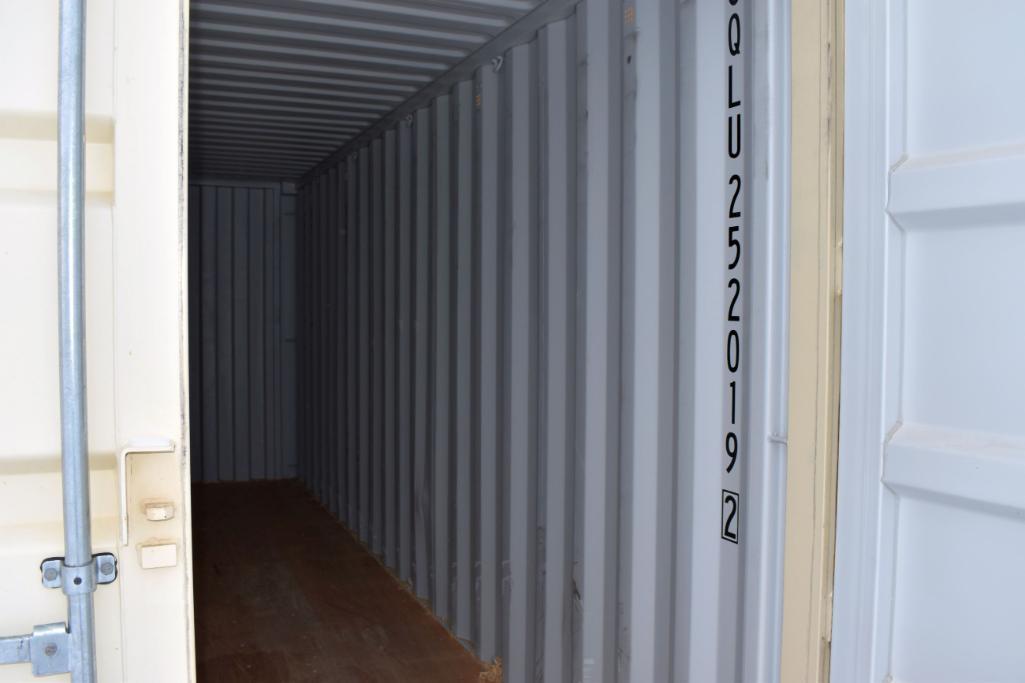 20' Shipping Container, double door, good floor, 1,173 cu.ft., manufactured in 2015,