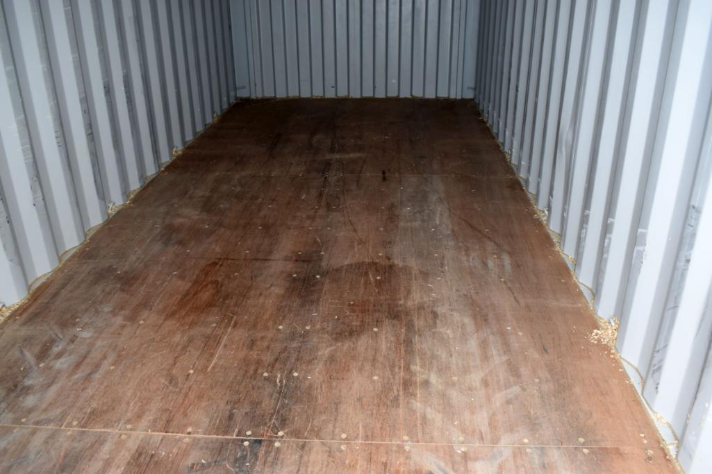 20' Shipping Container, double door, good floor, 1,173 cu.ft., manufactured in 2015,