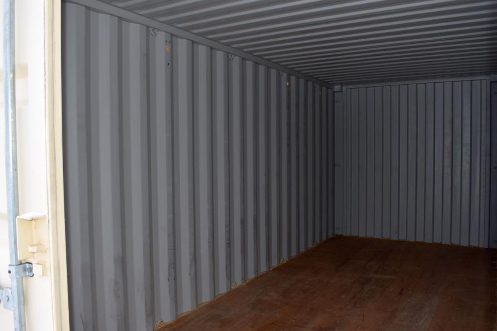 20' Shipping Container, double door, good floor, 1,173 cu.ft., manufactured in 2015,