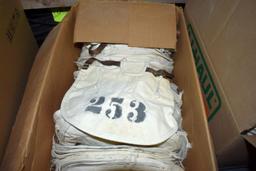Assortment of Turkey Saddles new/used, located building 5