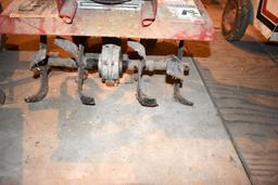 Tecumseh tiller 5.5hp motor, motor is free, located building 6