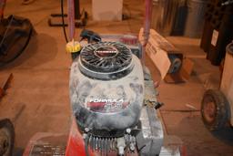 Tecumseh tiller 5.5hp motor, motor is free, located building 6