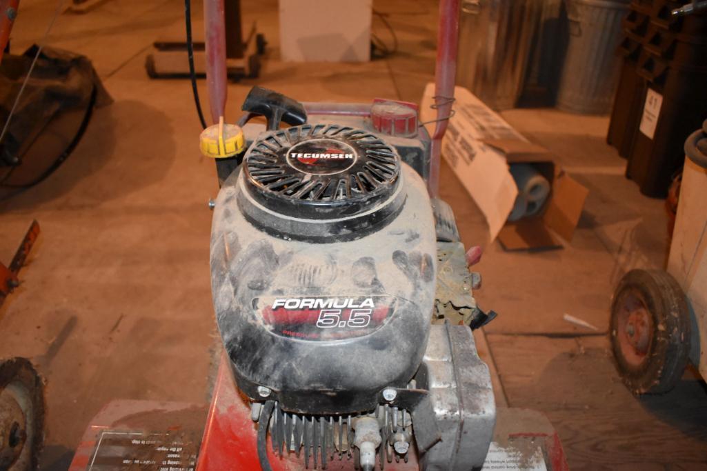 Tecumseh tiller 5.5hp motor, motor is free, located building 6