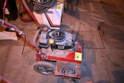 Tecumseh tiller 5.5hp motor, motor is free, located building 6
