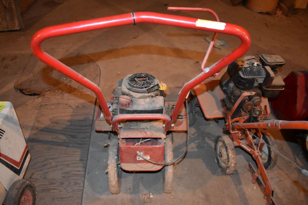Tecumseh tiller 5.5hp motor, motor is free, located building 6