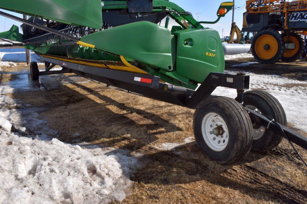 2013 Mauer M32 Head Cart, Dolly Front Wheel 32', Single Axle