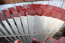 (6) New Wooden Fin Sections Off Of A Dempster #11 Windmill (Made of Cypress Wood)