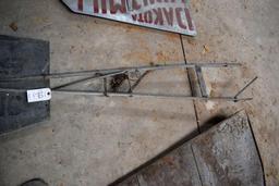 Perkins Aerolectric Metal Windmill Tail With Bracket, 90" Long
