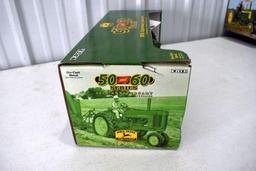 Ertl 50th Anniversary Collector Set, John Deere 50 and 60 Tractors, 1/16, with box