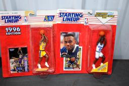 1994 & 1996 Starting Lineups on Cards