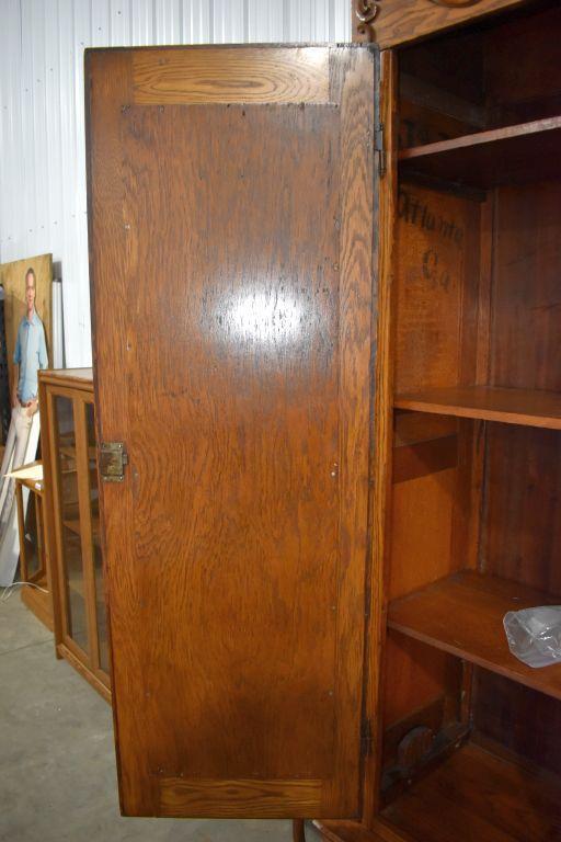 Fancy Oak Knock Down Double Door Wardrobe