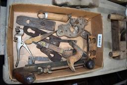Assorted Wood Plane Parts